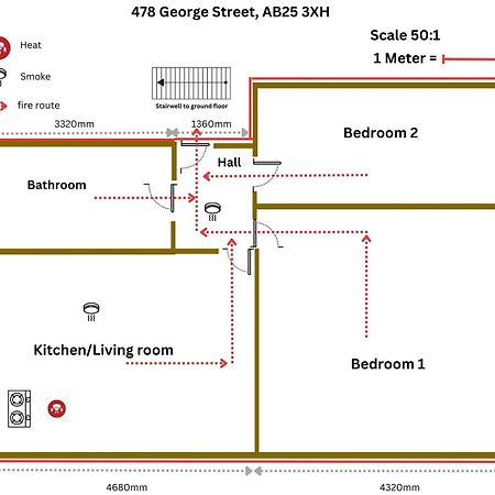 Hutch 2 Bed Apart Aberdeen Dış mekan fotoğraf